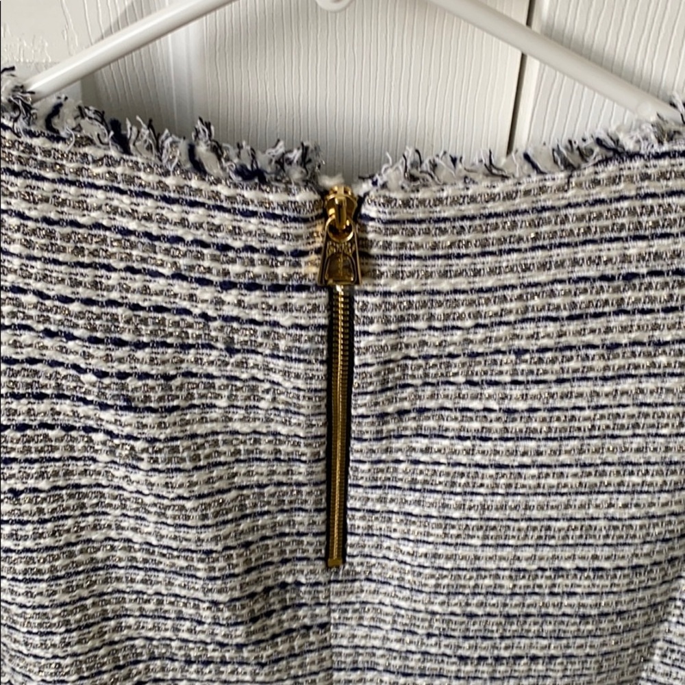 NWT Sail fo sable tweed metallic top - Picture 3 of 4